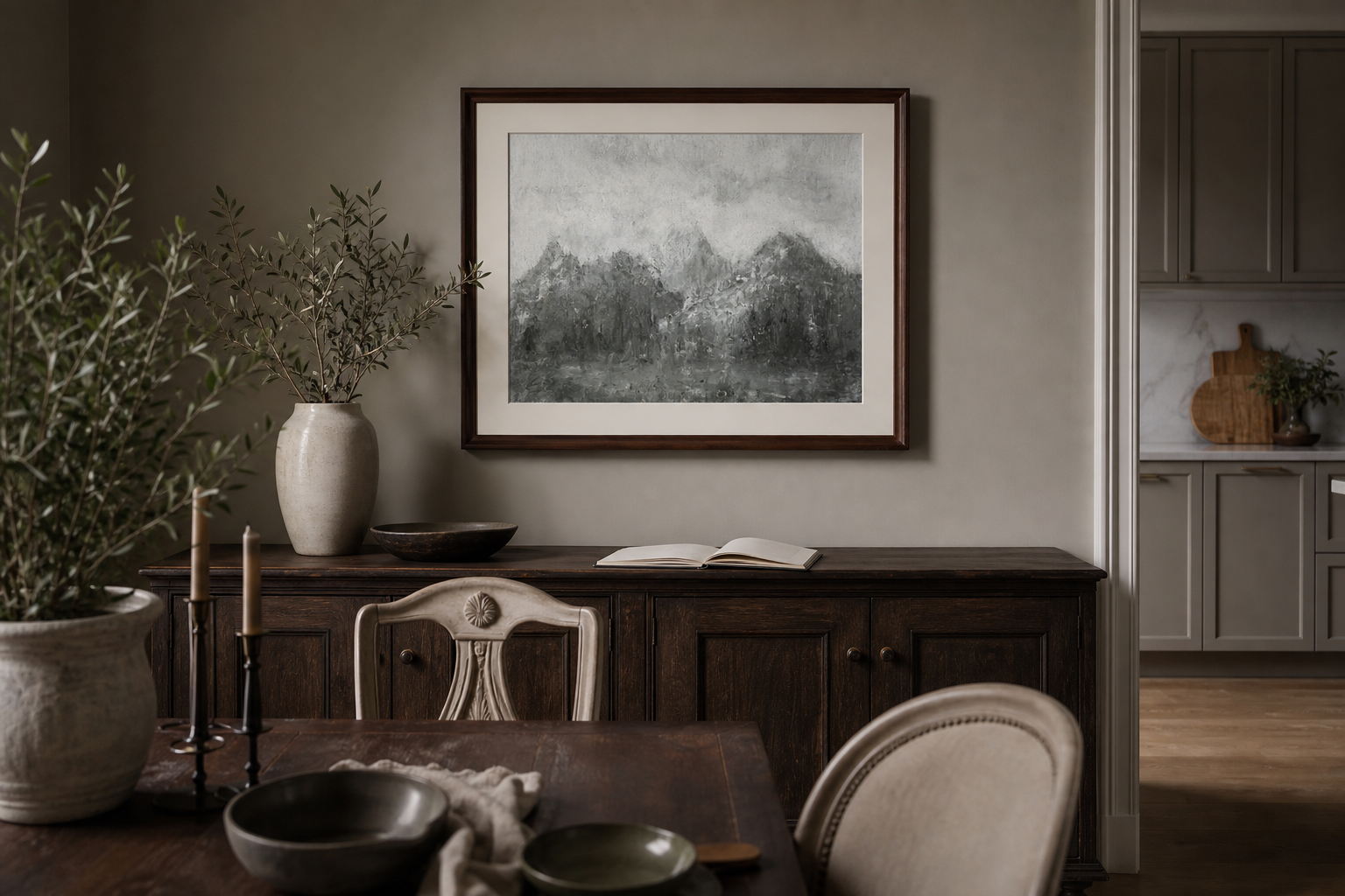 North Wind in a dining room